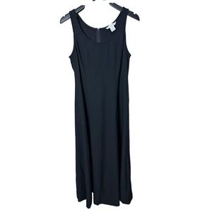 Vintage Compagnie Internationale Express Black Maxi Dress 9/10 90s USA